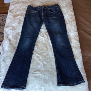 American Eagle Outfitters Dark Blue Flare Jeans